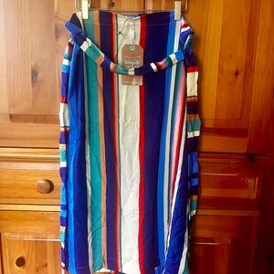 Farm Rio - Midi Stripped Skirt NWT!